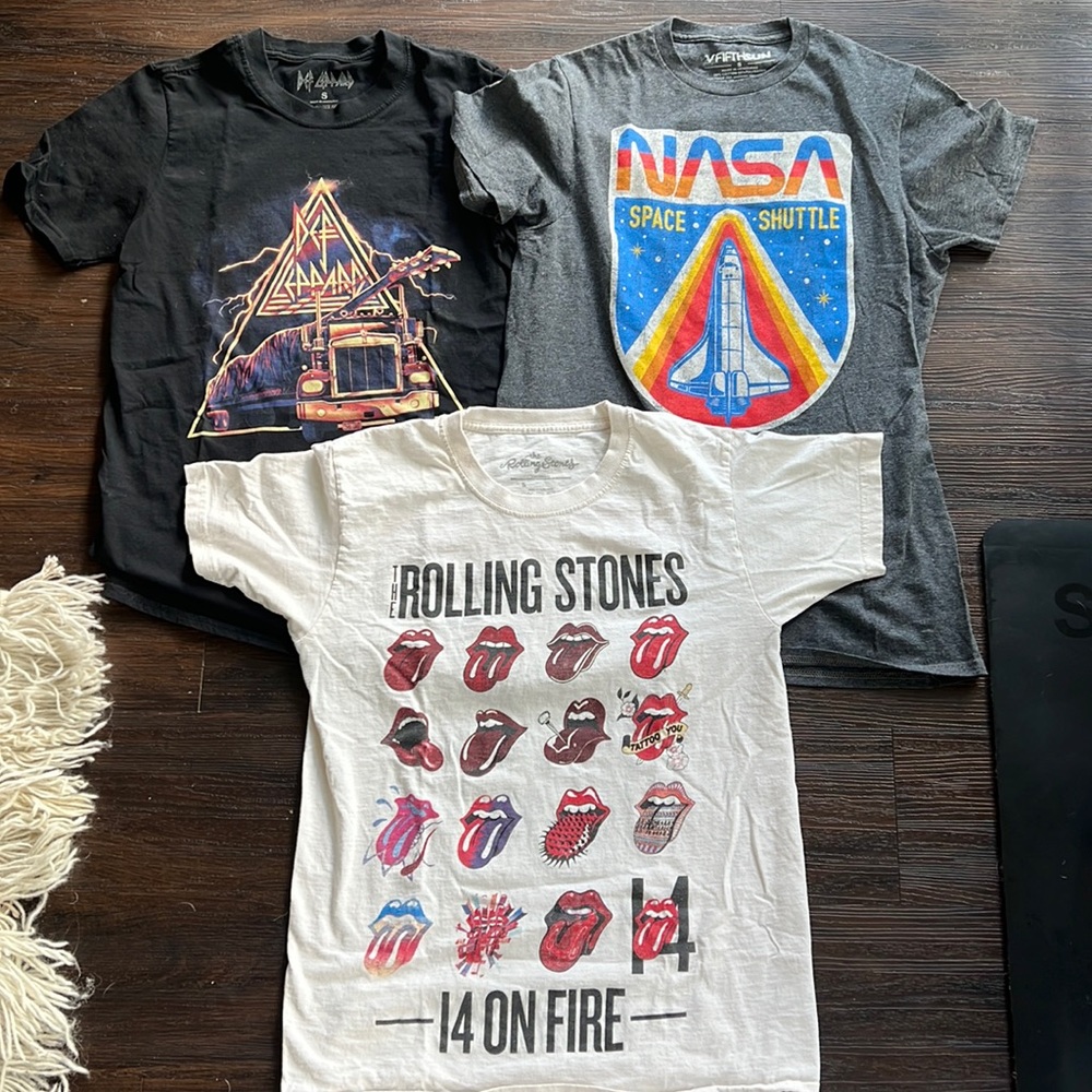 Bundle of 3 Graphic Tshirts
